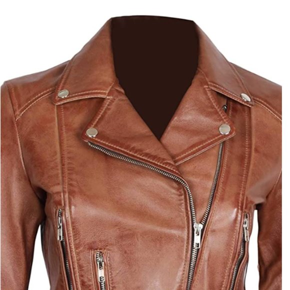 Womens Black Leather Jacket